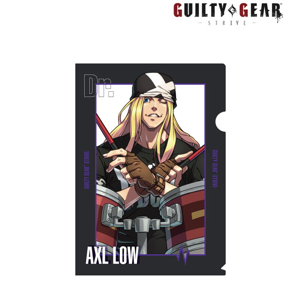 GUILTY GEAR -STRIVE- 描き下ろしイラスト アクセル=ロウ バンドver. クリアファイル[アルマビアンカ]《在庫切れ》