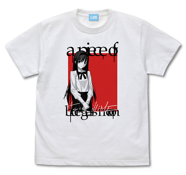 月姫 -A piece of blue glass moon- 遠野秋葉 Tシャツ/WHITE-S（再販）[コスパ]《０４月予約》