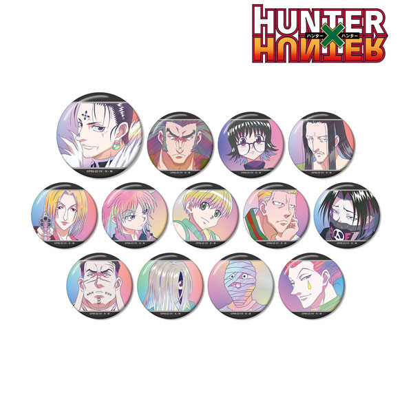 HUNTER×HUNTER トレーディング Ani-Art clear label 缶バッジ ver.B 13個入りBOX[アルマビアンカ]《在庫切れ》