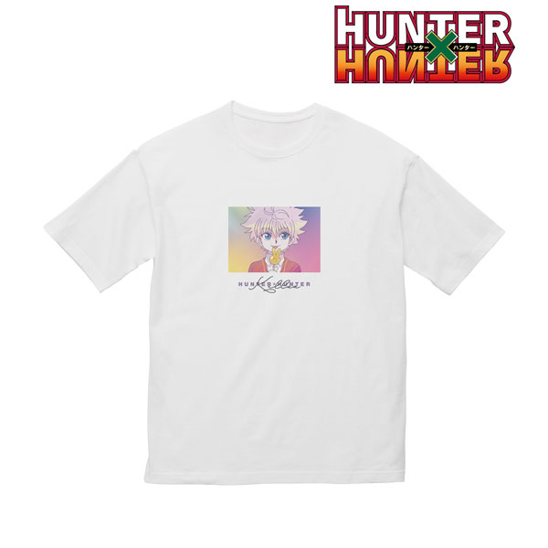 HUNTER×HUNTER キルア Ani-Art clear label BIGシルエットTシャツ ユニセックス S[アルマビアンカ]《在庫切れ》