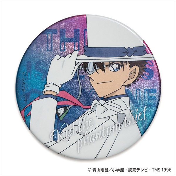 名探偵コナン ホログラム缶バッジ(watercolor キッド)[トーシンパック