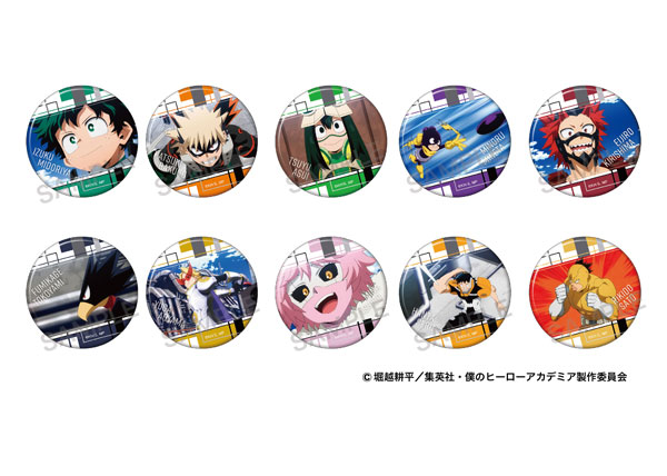 僕のヒーローアカデミア キャラバッジコレクション A組 A_BOX 10個入り