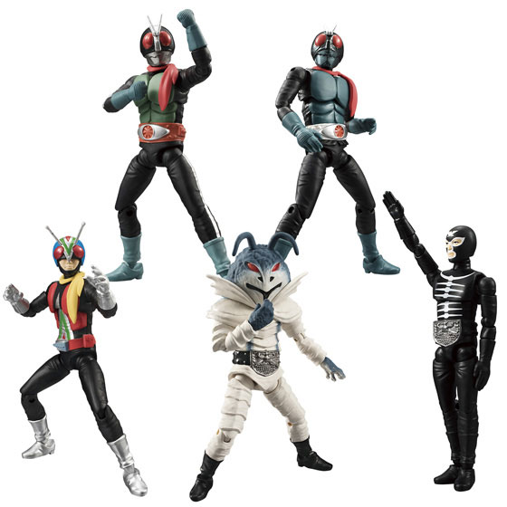 SHODO 仮面ライダーVS(ヴァーサス)2 ノーマル全5種+シークレット全1種