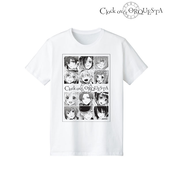 Clock over ORQUESTA Tシャツ レディース XXL[アルマビアンカ Clock over ORQUESTA Tシャツ レディース XXL[アルマビアンカ
