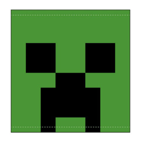 Minecraft タオルs クリーパー ケイカンパニー 在庫切れ