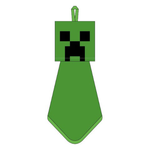 Minecraft ループタオル クリーパー[ケイカンパニー]《在庫切れ》