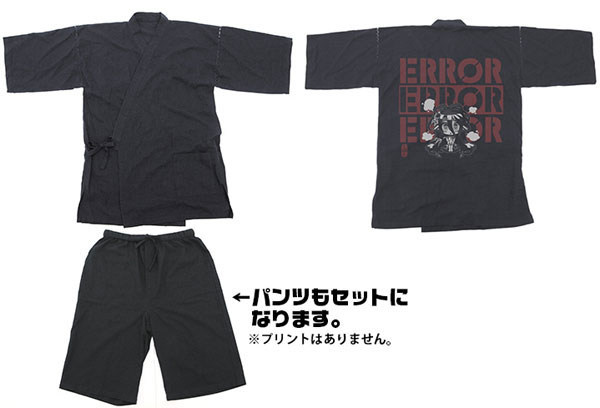 コスパ・デポ限定 ノーゲーム・ノーライフ ゼロ シュヴィ エラー甚平/BLACK-L（再販）[コスパ]《発売済・在庫品》