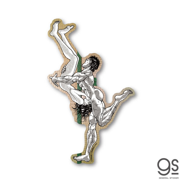 刃牙 Saga ステッカー 快感 ゼネラルステッカー 発売済 在庫品