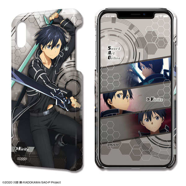 劇場版 ソードアート・オンライン デザジャケット iPhoneXR ケース＆保護シート キリト[]