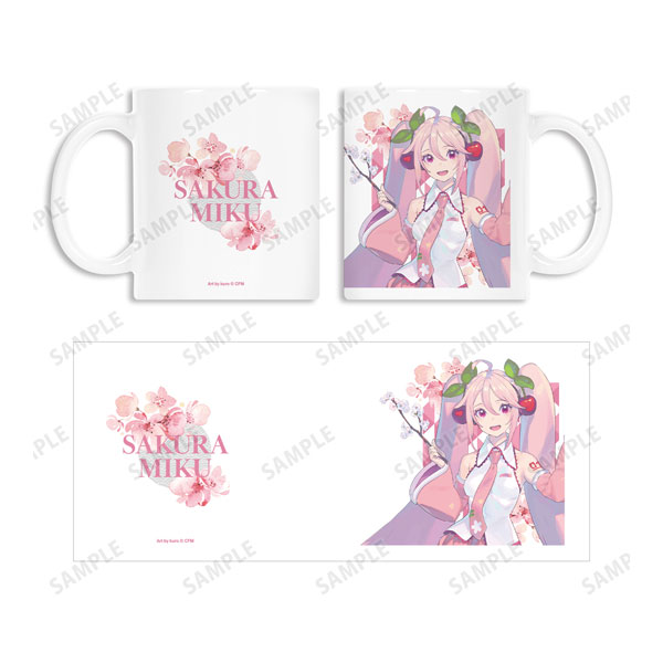 桜ミク 描き下ろしイラスト 桜ミク Art by kuro マグカップ[アルマビアンカ]《在庫切れ》