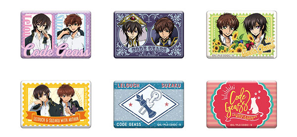 コードギアス反逆のルルーシュ 缶バッジコレクション コードギアス 反逆のルルーシュ R2 Blu-ray&DVDイラスト缶バッジ