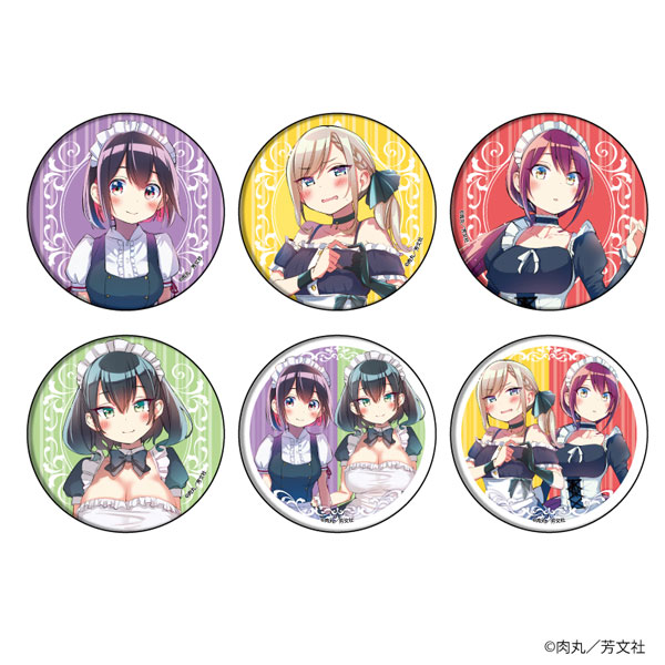 缶バッジ「ばっどがーる」01/描き下ろし 6個入りBOX[A3]《在庫切れ》