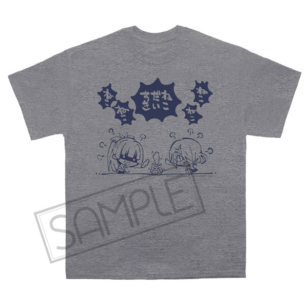 限定販売】ゆずソフト 「愛衣＆あやせ」ねこだいすきTシャツ