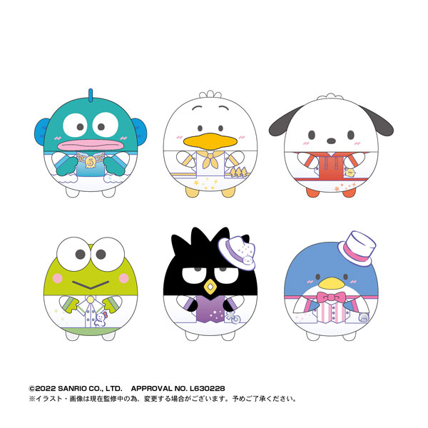 サンリオキャラクターズ はぴだんぶい ふわコロりん2 6個入りBOX[マックスリミテッド]《在庫切れ》