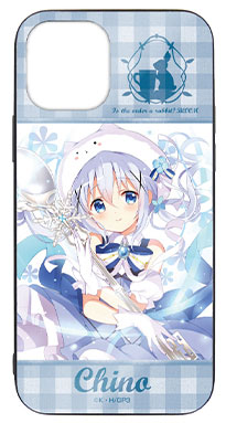 ご注文はうさぎですか？ BLOOM チノ 強化ガラスiPhoneケース/12・12Pro共用[コスパ]