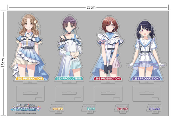 アイドルマスター シャイニーカラーズ 283プロ ノクチル アクリルスタンドセット リップリングクリアマリンVer.[コスパ]《在庫切れ》