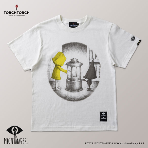 リトルナイトメア × TORCH TORCH/ シックスとノームのTシャツ バニラ