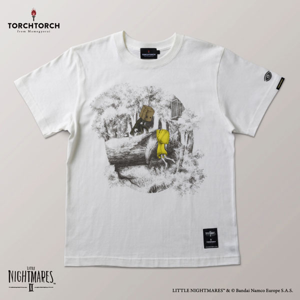 リトルナイトメア2 × TORCH TORCH/ モノとシックスのTシャツ バニラホワイト XLサイズ[TORCH TORCH]《在庫切れ》