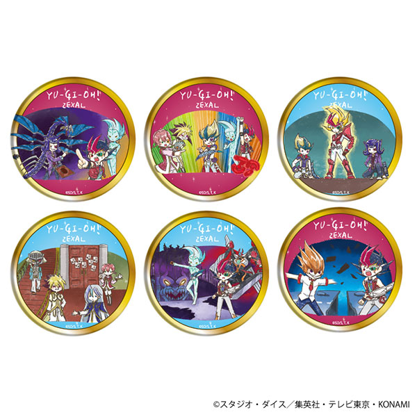 遊戯王　ZEXAL　グッズセット　缶バッジ プリマカロン6個セット(【特典缶バッジ:神代凌牙】)[遊☆戯☆王