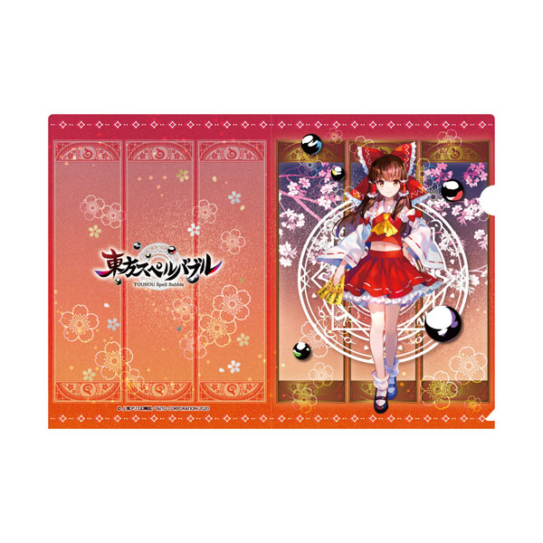 東方project 霊夢　バニー　美少女　クリアファイル　VZ9 博麗霊夢