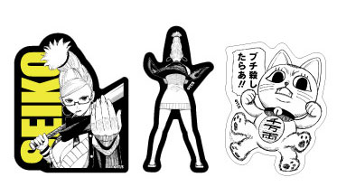ダンダダン ステッカー 星子＆ターボババア[ティー・シー・ピー]《在庫切れ》