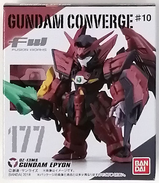 【新品箱未開封】ガンダムコンバージ #10 177 ガンダムエピオン FW GUNDAM CONVERGE ♯10 ガンダムエピオン