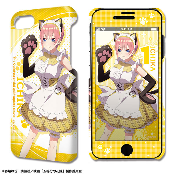 映画 五等分の花嫁 デザジャケット Iphonese 第2世代 8 7 6 6s ケース 01 中野一花 描き下ろし 再販 ライセンスエージェント １１月予約