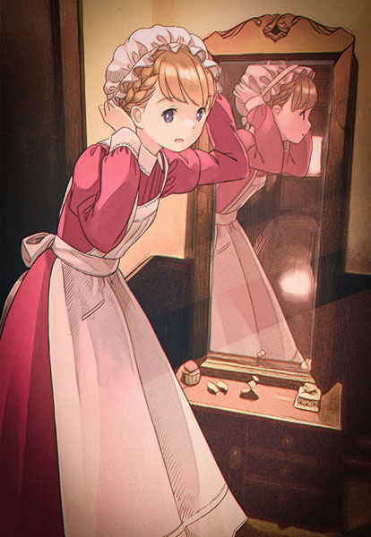 GAKAKUコレクション「メイドさん14種」B2タペストリー01 国道12号(ヴィクトリア朝時代・午前のメイドさん)[GAKAKU]《在庫切れ》