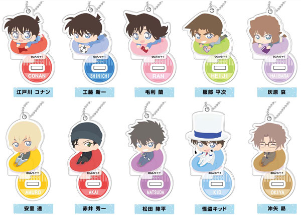 BOX】『名探偵コナン』にいてんごアクリルキーホルダー 応援団ver