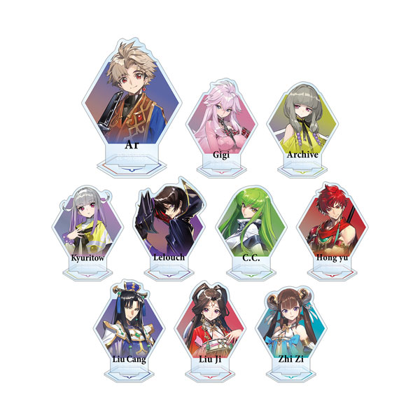 コードギアス Genesic Re；CODE トレーディングアクリルスタンド vol.2　10個入りBOX[アルマビアンカ]《在庫切れ》