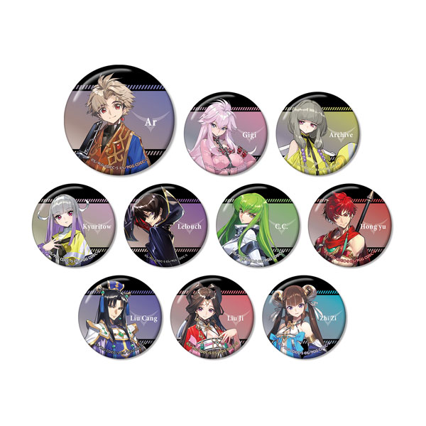 コードギアス Genesic Re；CODE トレーディング缶バッジ vol.2　10個入りBOX[アルマビアンカ]《在庫切れ》