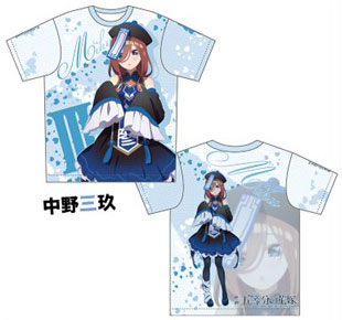 映画「五等分の花嫁」 描き下ろしフルグラフィックTシャツ 中野三玖