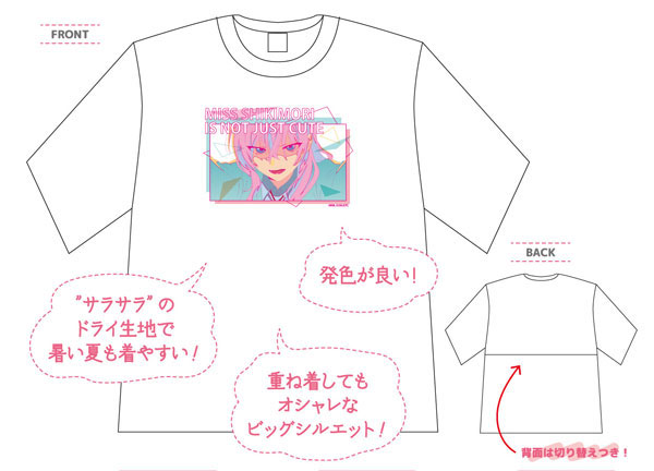 可愛いだけじゃない式守さん Tシャツ 式守さんMサイズ[ティー・シー