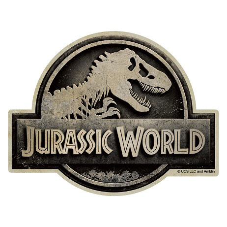 ジュラシックワールド JURASSIC WORLD トラベルステッカー LOGO
