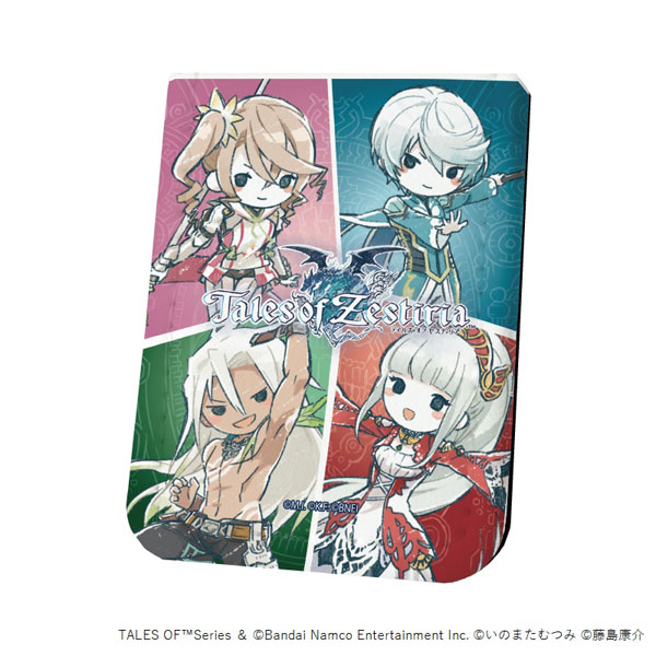 レザーフセンブック「テイルズ オブ ゼスティリア」02/ミクリオ＆アリーシャ＆ライラ＆ザビーダ(グラフアート)[A3]《在庫切れ》