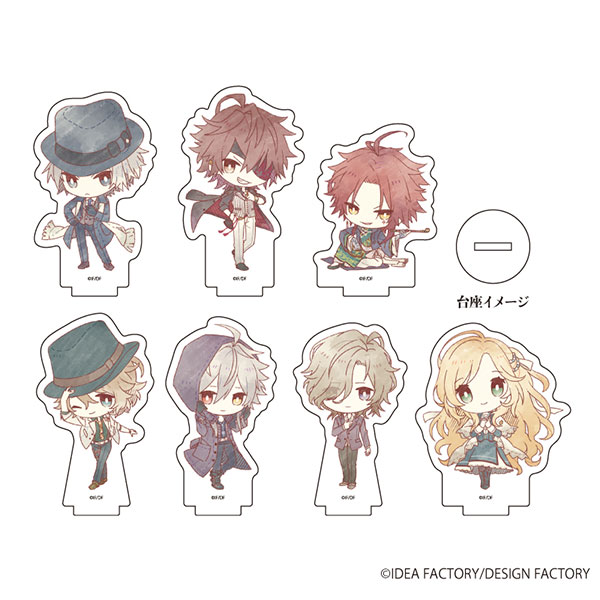 アクリルぷちスタンド「ピオフィオーレの晩鐘」01/レトロアート 7個