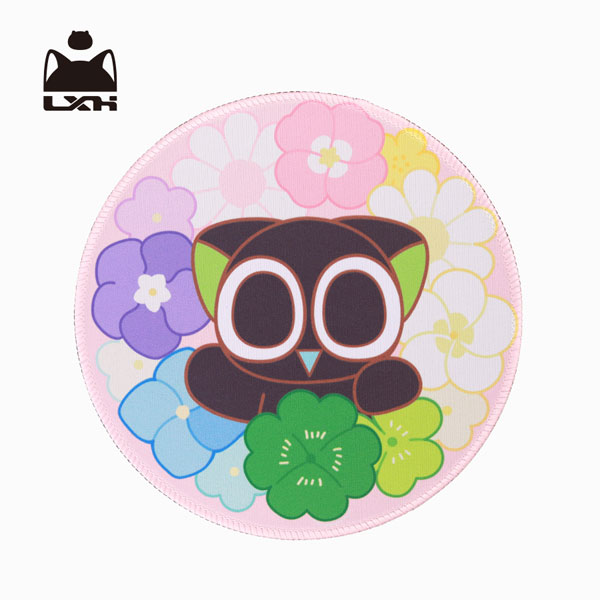 羅小黒戦記 花草知春 マウスパッド シャオヘイ(小黒)猫[Beijing