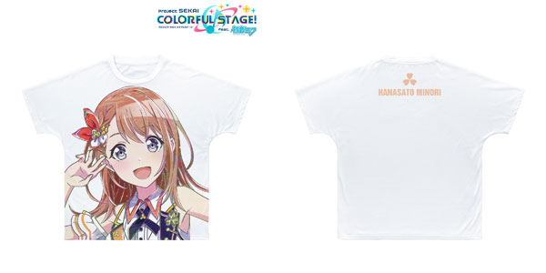 プロジェクトセカイ カラフルステージ！ feat. 初音ミク 花里みのり Ani-Art フルグラフィックTシャツ ユニセックス L[アルマビアンカ]《在庫切れ》