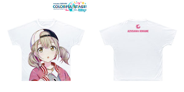 プロジェクトセカイ カラフルステージ！ feat. 初音ミク 小豆沢こはね Ani-Art フルグラフィックTシャツ ユニセックス XL《在庫切れ》