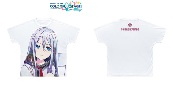 プロジェクトセカイ カラフルステージ！ feat. 初音ミク 宵崎奏 Ani-Art フルグラフィックTシャツ ユニセックス XL[アルマビアンカ]《在庫切れ》