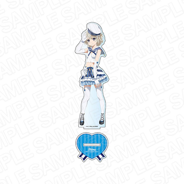 【中古】劇場版 ハイスクール・フリート デカアクリルスタンド 立石志摩 アイドル ver.[コンテンツシード]