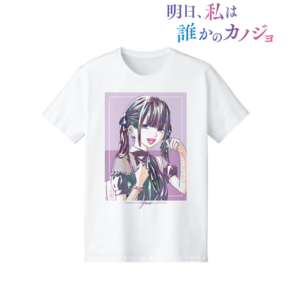 明日、私は誰かのカノジョ 優愛 Ani-Art Tシャツ メンズ S[アルマビアンカ]《在庫切れ》