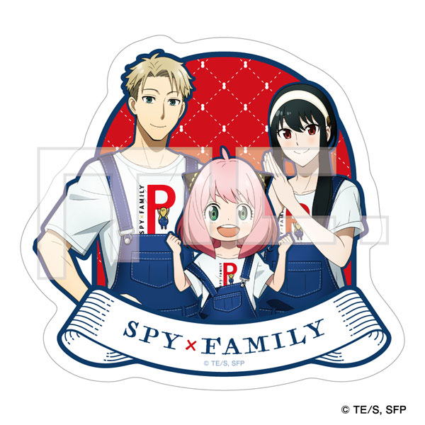SPY×FAMILY ステッカー 3人[マリモクラフト]《在庫切れ》