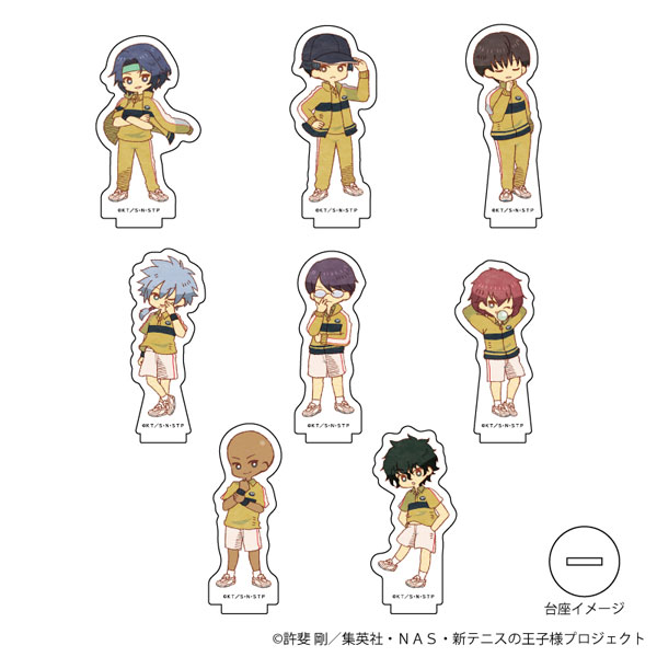 アクリルぷちスタンド「新テニスの王子様」06/立海大附属中学校ver