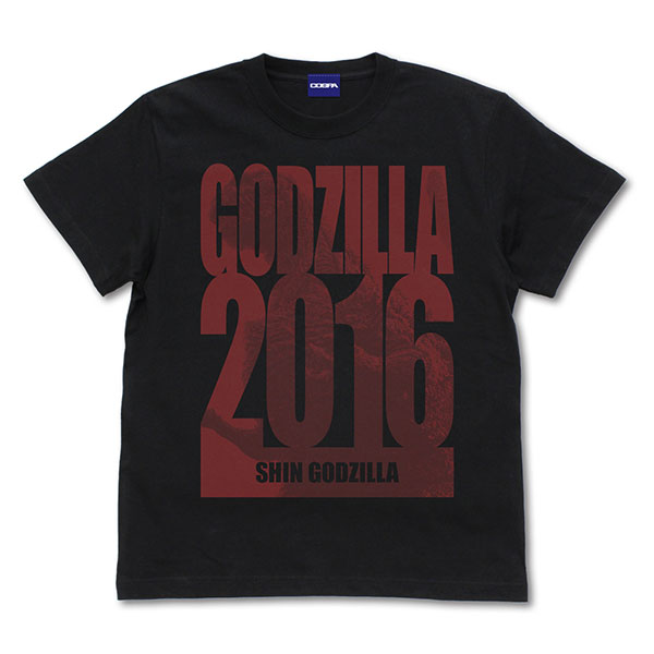 シン・ゴジラ ゴジラ2016 Tシャツ/BLACK-S[コスパ]《０８月予約》