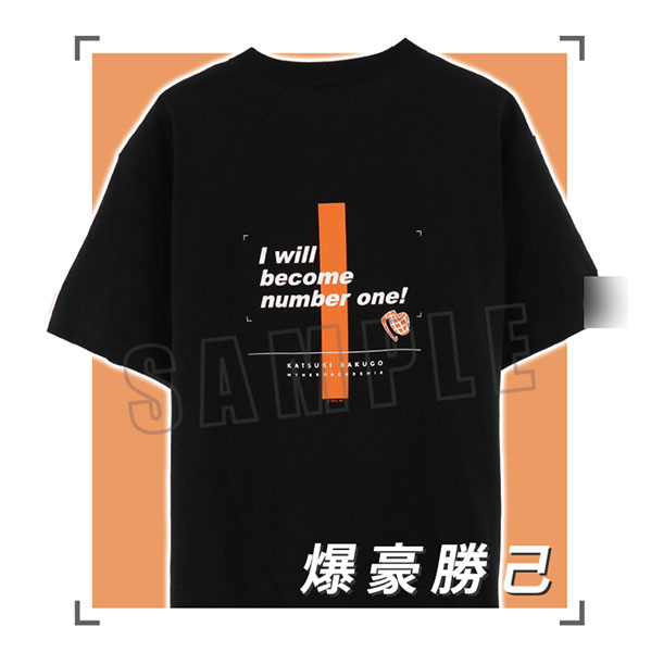 僕のヒーローアカデミア 名言Tシャツ 爆豪勝己[ACOS]《在庫切れ》