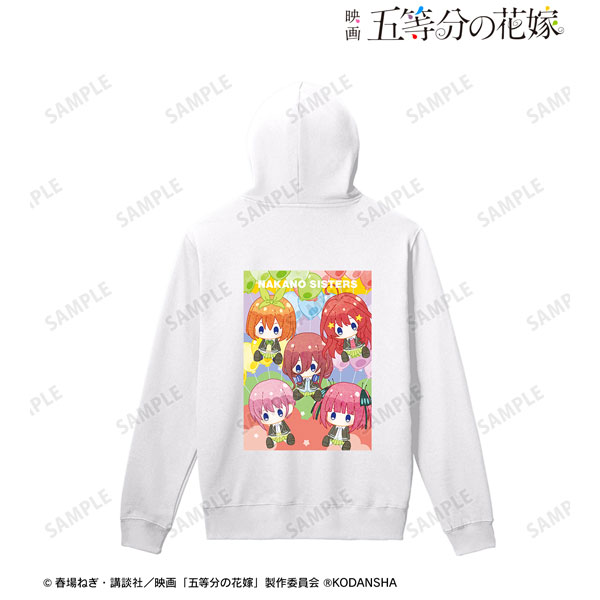 映画『五等分の花嫁』 集合 POPOON バックプリントパーカー メンズ S[アルマビアンカ]《在庫切れ》