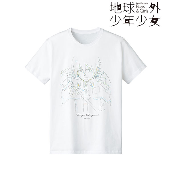 地球外少年少女 相模登矢 原画Tシャツ メンズ M[アルマビアンカ]《在庫切れ》