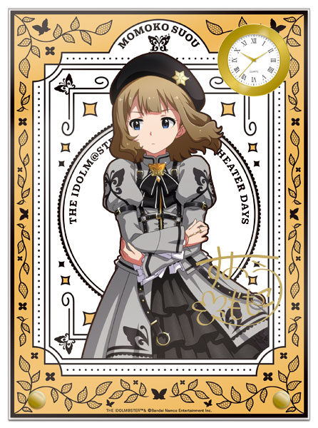 アイドルマスター ミリオンライブ！ 時計付アクリルアート 周防桃子