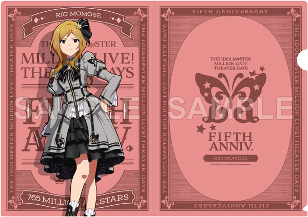 アイドルマスター ミリオンライブ！ クリアファイル 百瀬莉緒 プラウド・オブ・ステージver.[Gift]《在庫切れ》